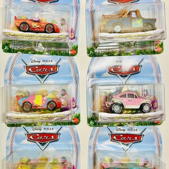 Pixar Other - Pixar CARS Complete Easter Set 🐣
